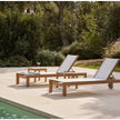 Modern Khan Outdoor Chaise Lounge by Point | Casa Design Group