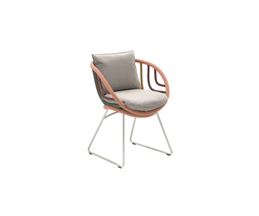 Luxury sculptural Kida Armchair by Dedon for patios and terraces – Casa Design Group