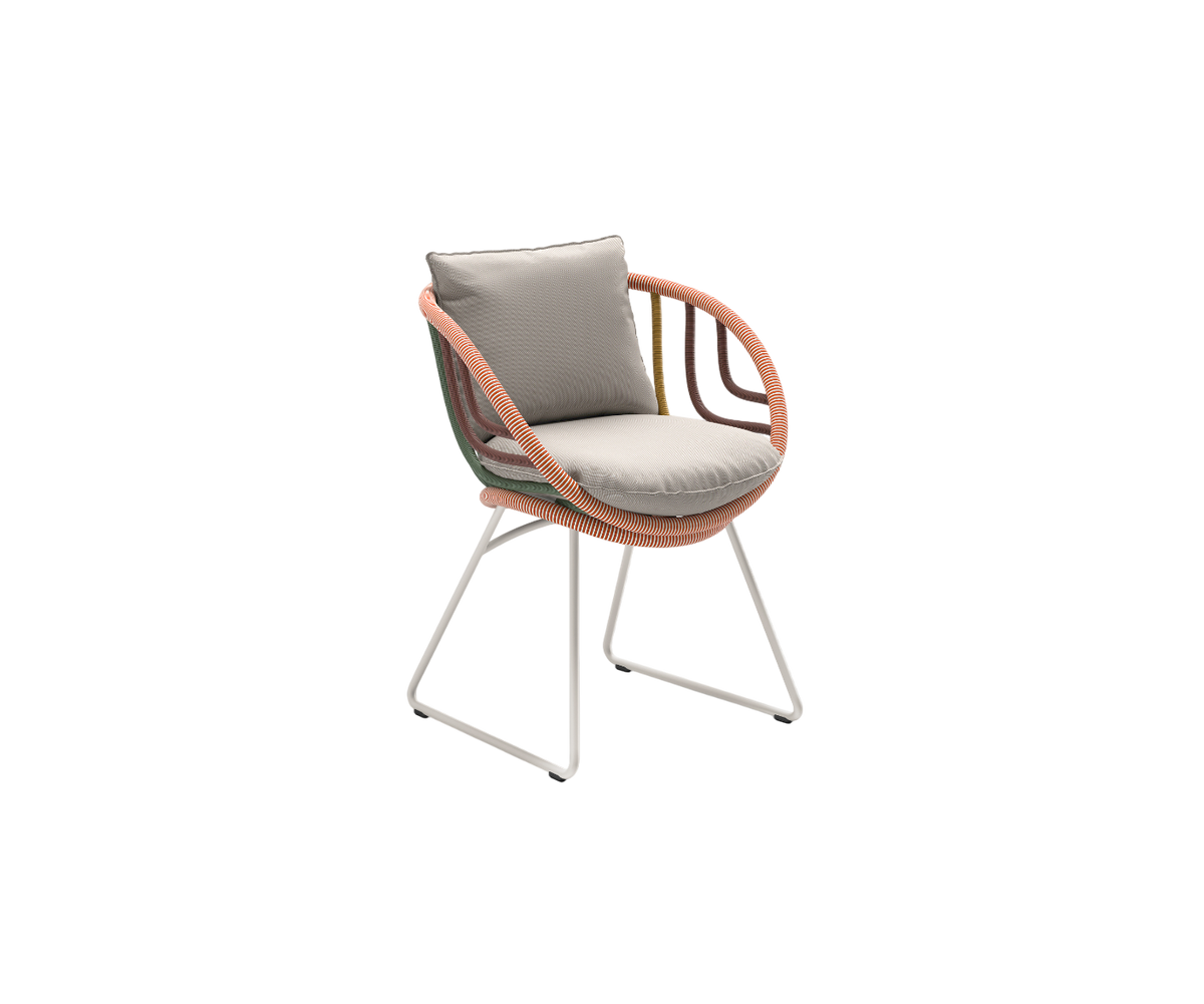 Luxury sculptural Kida Armchair by Dedon for patios and terraces – Casa Design Group