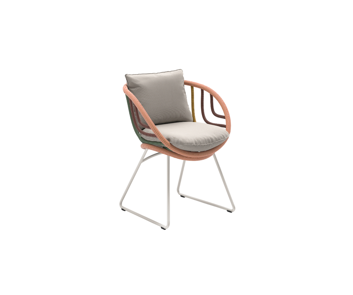 Luxury sculptural Kida Armchair by Dedon for patios and terraces – Casa Design Group