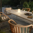Luxury sculptural Kida Armchair by Dedon for patios and terraces – Casa Design Group