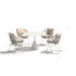 Luxury sculptural Kida Armchair by Dedon for patios and terraces – Casa Design Group