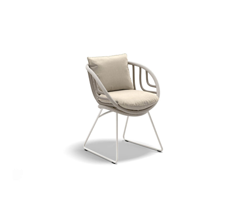 Luxury sculptural Kida Armchair by Dedon for patios and terraces – Casa Design Group
