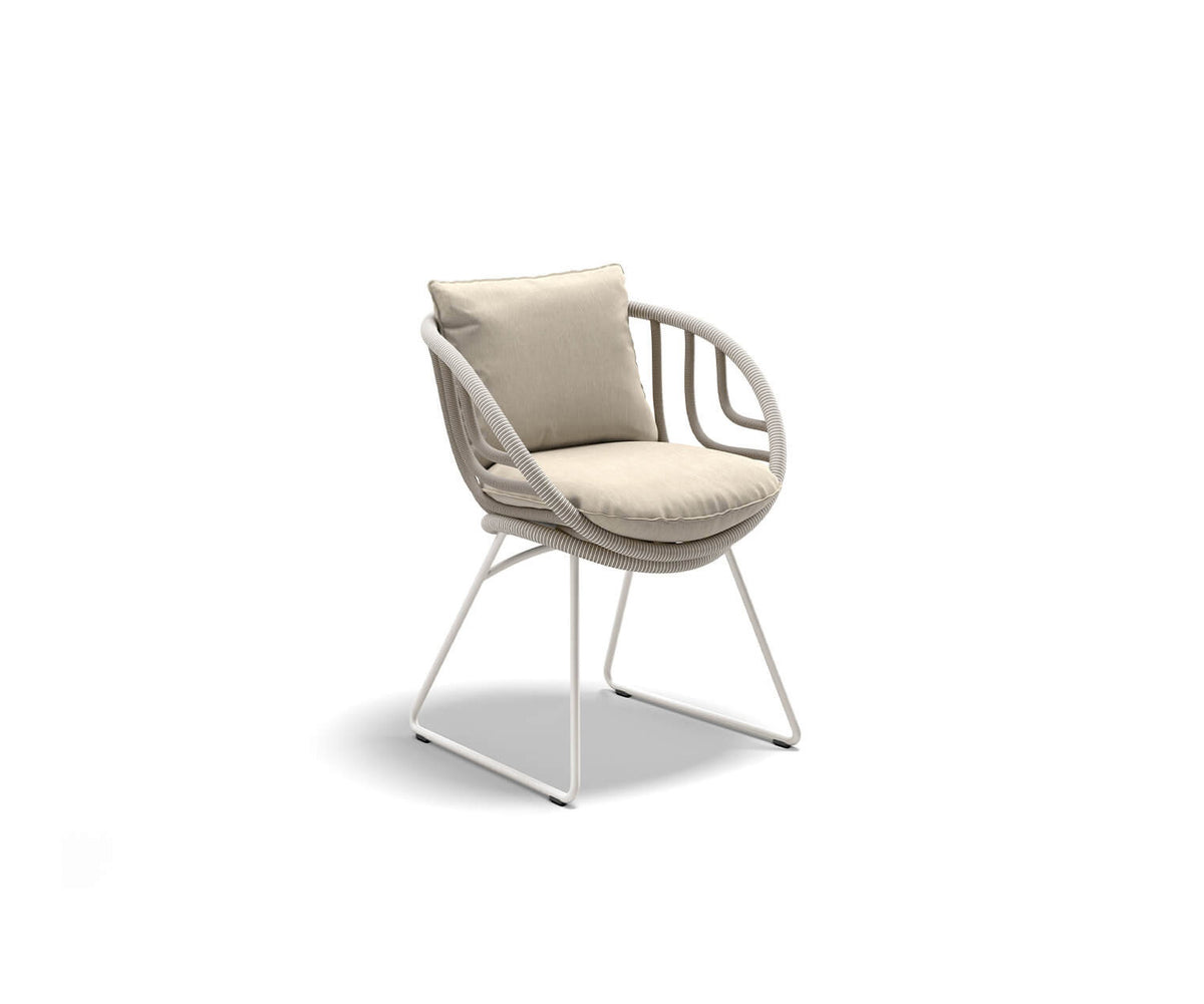 Luxury sculptural Kida Armchair by Dedon for patios and terraces – Casa Design Group