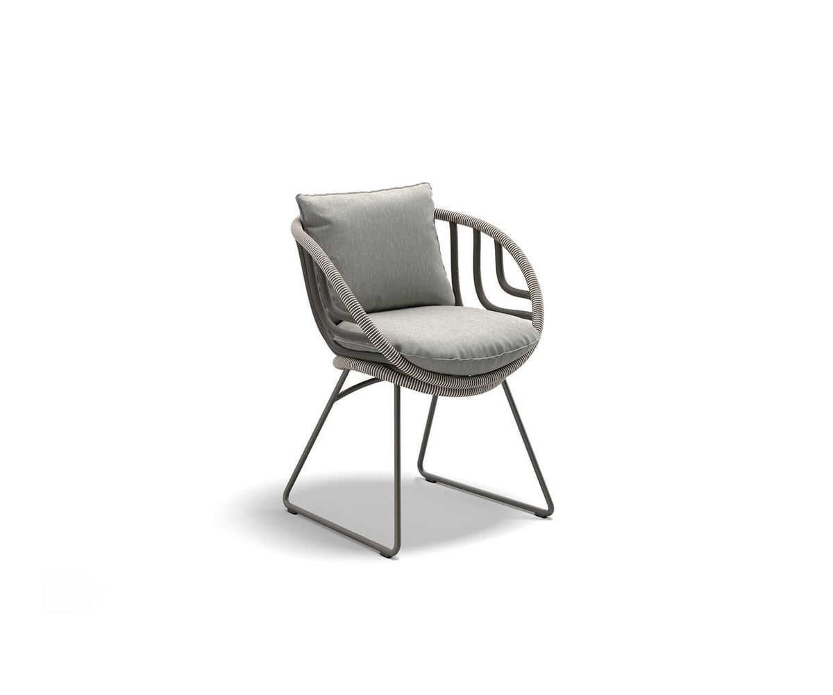 Luxury sculptural Kida Armchair by Dedon for patios and terraces – Casa Design Group