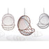 Luxury Kida Hanging Lounge Chair by Dedon | Airy Outdoor Design by Stephen Burks with Cradle-Like Form | Casa Design Group