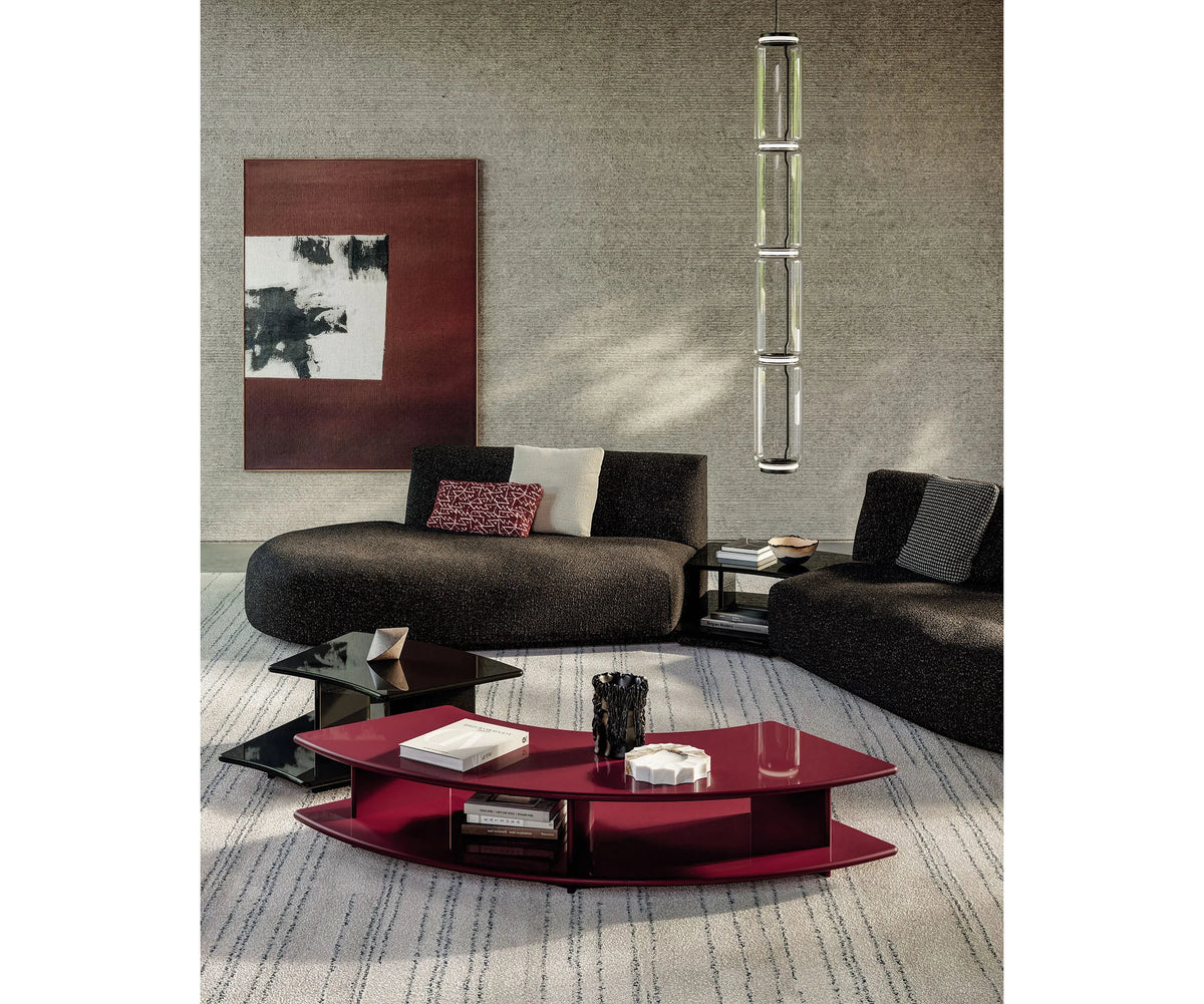Frigerio Kimi Rug with organic striped pattern and refined texture Casa Design Group