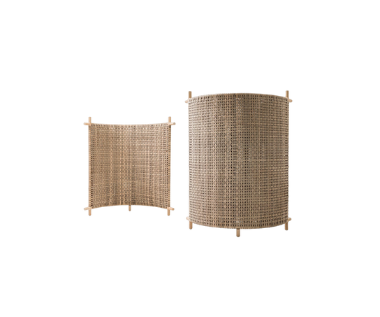 Contemporary Kiori Outdoor Divider Screen by Paola Lenti with Handwoven Conwood Casa Design Group