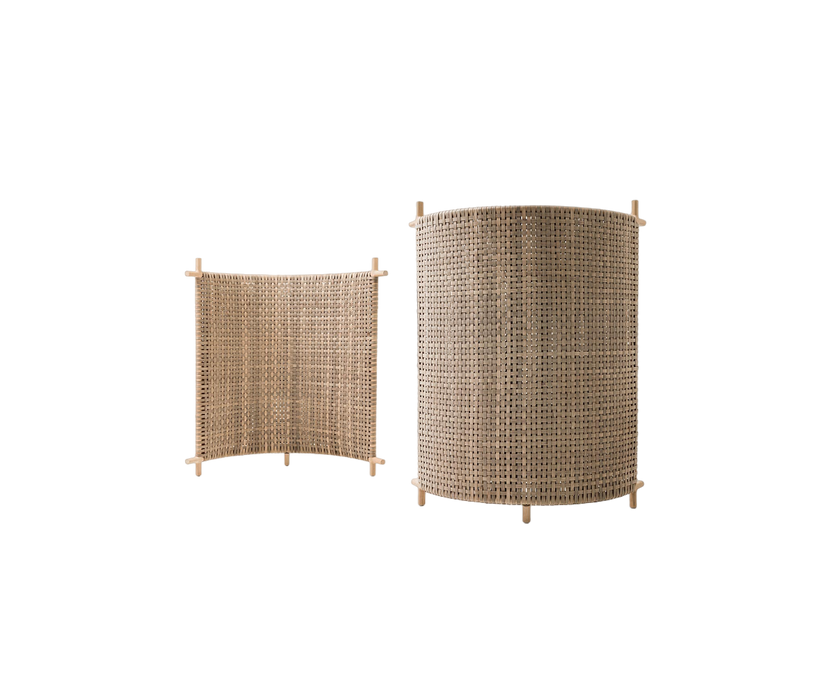 Contemporary Kiori Outdoor Divider Screen by Paola Lenti with Handwoven Conwood Casa Design Group