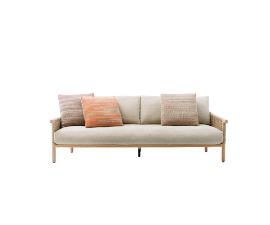 Contemporary Kiori Outdoor Sofa by Paola Lenti Stylish Outdoor Seating Casa Design Group