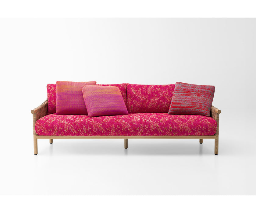 Contemporary Kiori Outdoor Sofa by Paola Lenti Stylish Outdoor Seating Casa Design Group