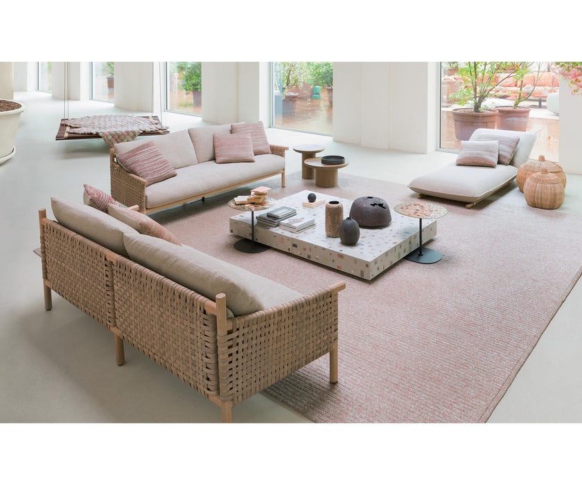 Contemporary Kiori Outdoor Sofa by Paola Lenti Stylish Outdoor Seating Casa Design Group