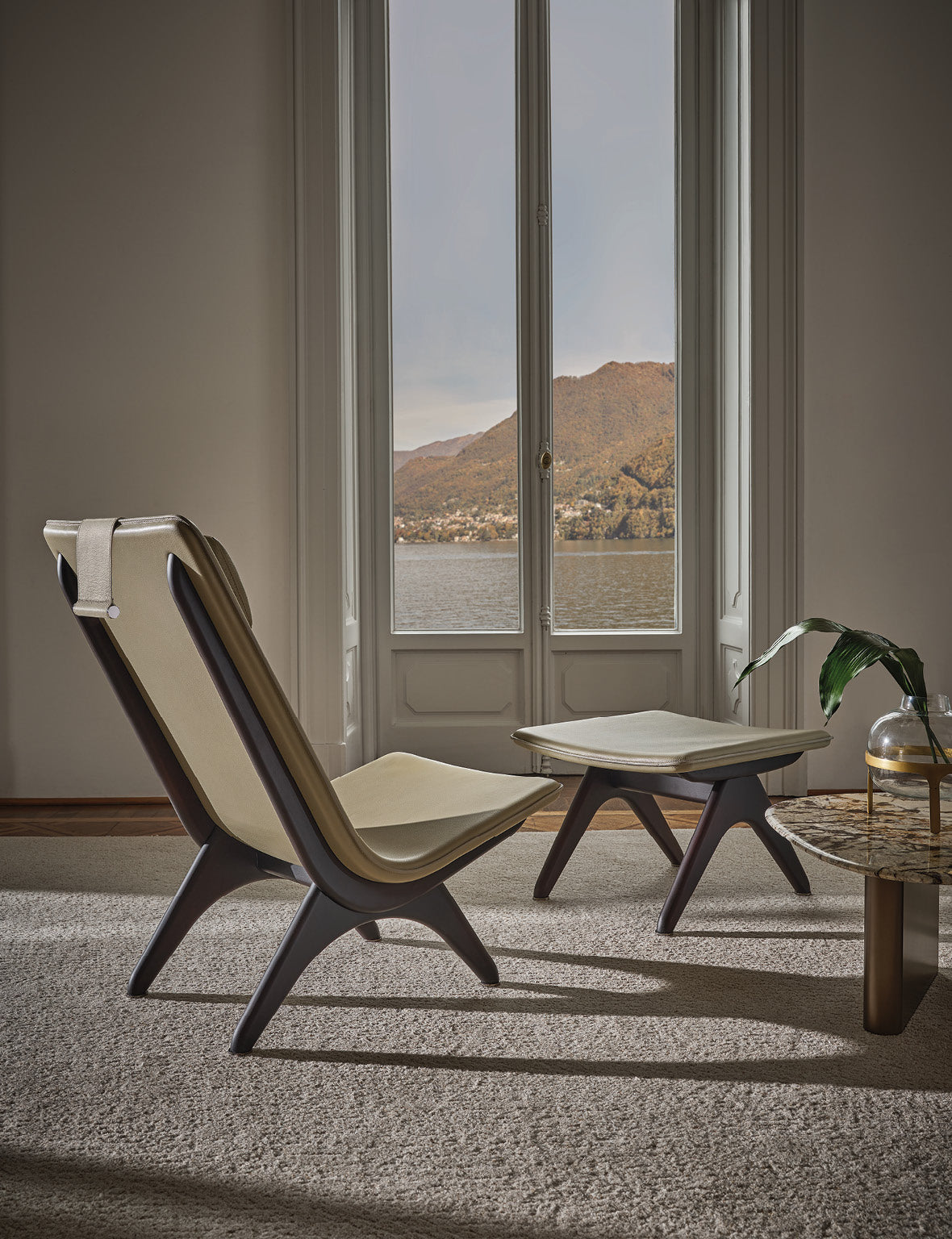 High End Koko Pouf by Porada Casa Design Group