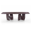 Frigerio Kumo Dining Table with sculptural marble base and refined contemporary design for luxury dining interiors Casa Design Group