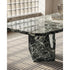 Frigerio Kumo Dining Table with sculptural marble base and refined contemporary design for luxury dining interiors Casa Design Group