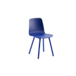Kuskoa M Dining Chair with curved oak veneer shell and slender powder-coated steel frame by Alki | Casa Design Group