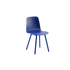 Kuskoa M Dining Chair with curved oak veneer shell and slender powder-coated steel frame by Alki | Casa Design Group