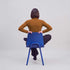 Kuskoa M Dining Chair with curved oak veneer shell and slender powder-coated steel frame by Alki | Casa Design Group