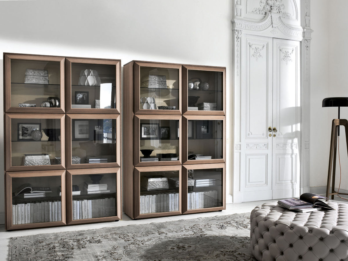 High End Kvadro Bookcase by Porada Casa Design Group