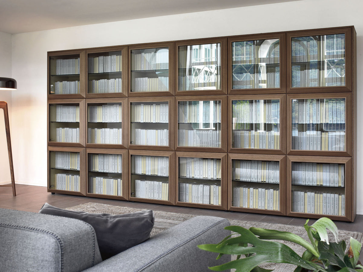 High End Kvadro Bookcase by Porada Casa Design Group