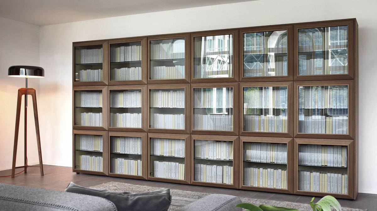 High End Kvadro Bookcase by Porada Casa Design Group