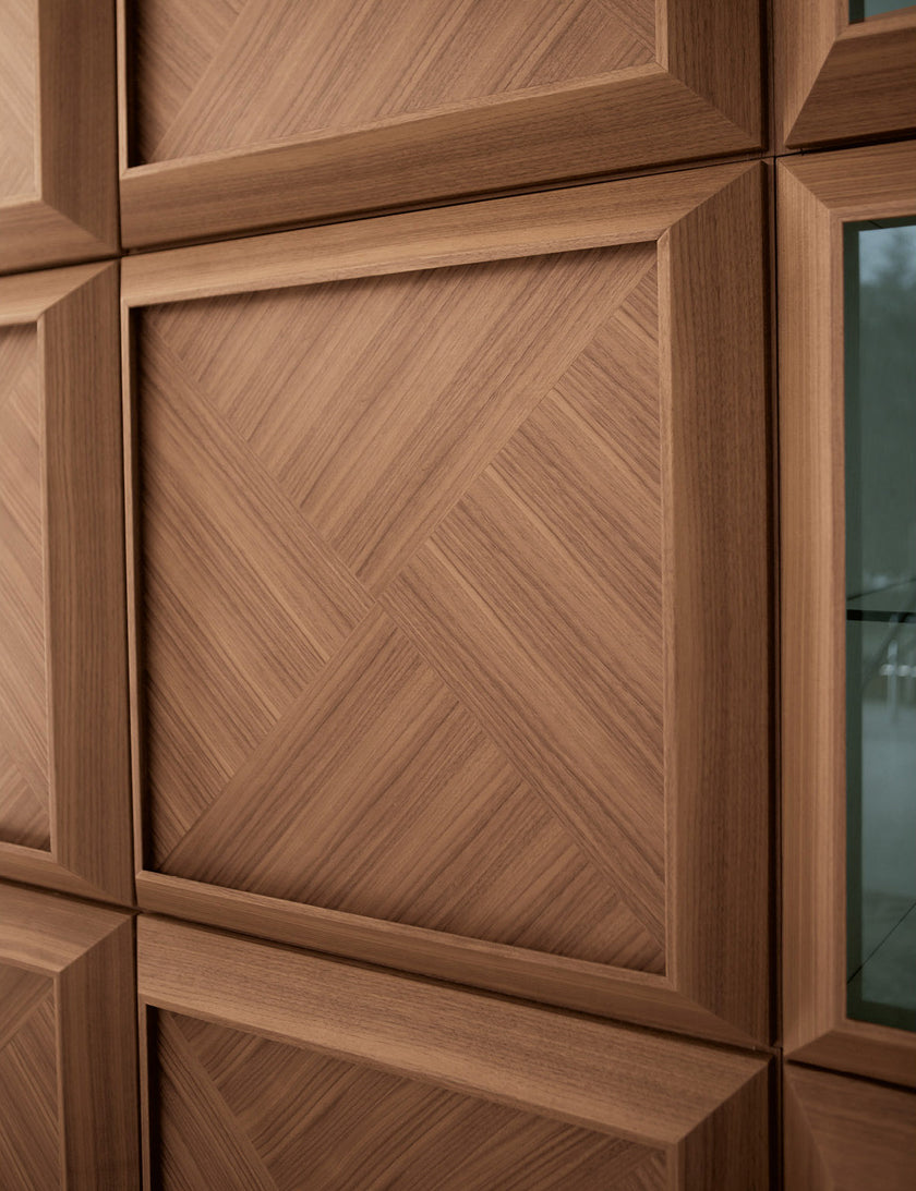High End Kvadro Bookcase by Porada Casa Design Group