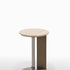 Kyle C Table with Marble Top and Folded Metal Base by Giulio Marelli | Casa Design Group