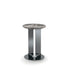 Kyle C Table with Marble Top and Folded Metal Base by Giulio Marelli | Casa Design Group