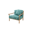 Modern Kyo Outdoor Lounge Chair by Paola Lenti with Removable Cushions Casa Design Group