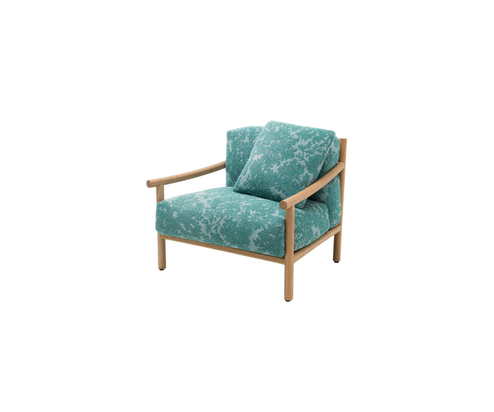 Modern Kyo Outdoor Lounge Chair by Paola Lenti with Removable Cushions Casa Design Group
