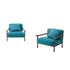 Modern Kyo Outdoor Lounge Chair by Paola Lenti with Removable Cushions Casa Design Group