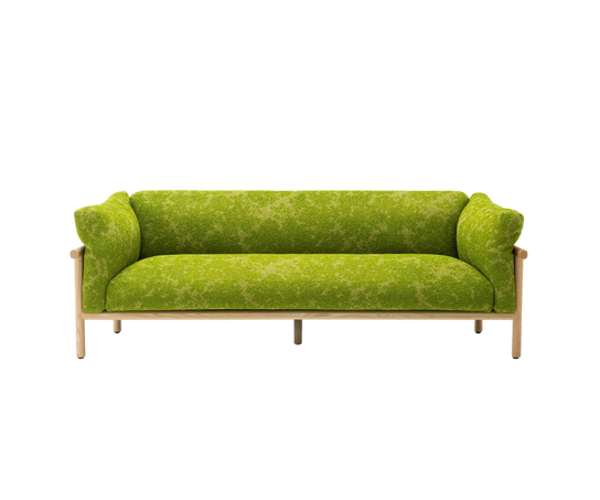 Luxury Kyo Outdoor Sofa by Paola Lenti with Dark Brown Heartwood Casa Design Group