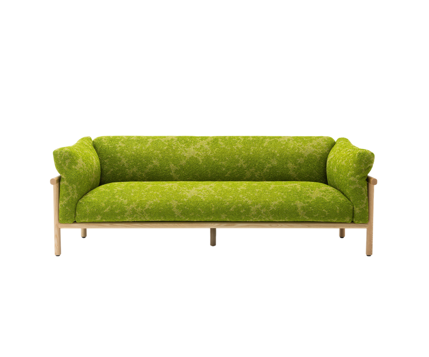 Luxury Kyo Outdoor Sofa by Paola Lenti with Dark Brown Heartwood Casa Design Group