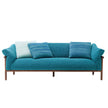 Luxury Kyo Outdoor Sofa by Paola Lenti with Dark Brown Heartwood Casa Design Group