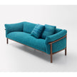 Luxury Kyo Outdoor Sofa by Paola Lenti with Dark Brown Heartwood Casa Design Group
