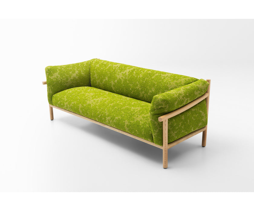 Luxury Kyo Outdoor Sofa by Paola Lenti with Dark Brown Heartwood Casa Design Group