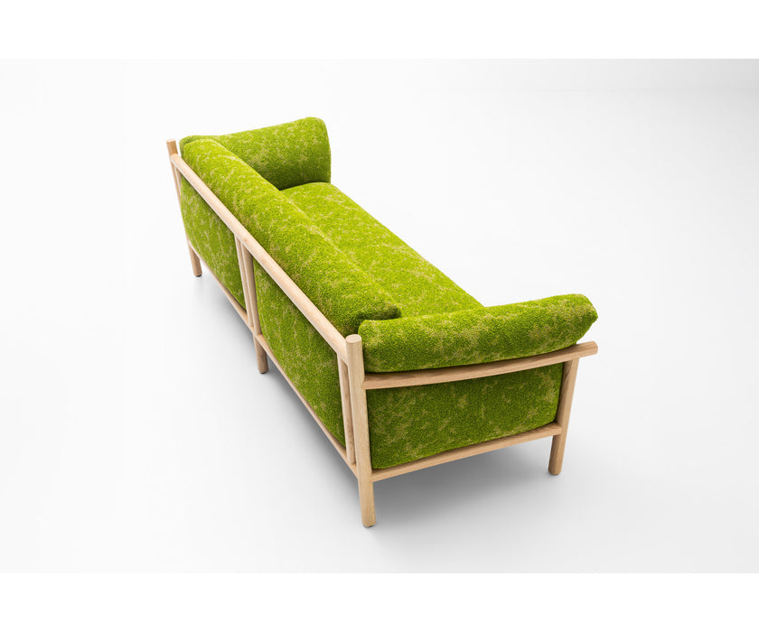 Luxury Kyo Outdoor Sofa by Paola Lenti with Dark Brown Heartwood Casa Design Group