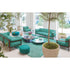 Luxury Kyo Outdoor Sofa by Paola Lenti with Dark Brown Heartwood Casa Design Group