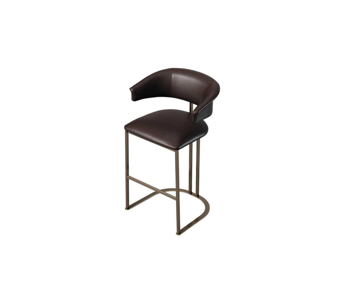 Contemporary Kyo Stool by Emmemobili, Italian craftsmanship – Casa Design Group