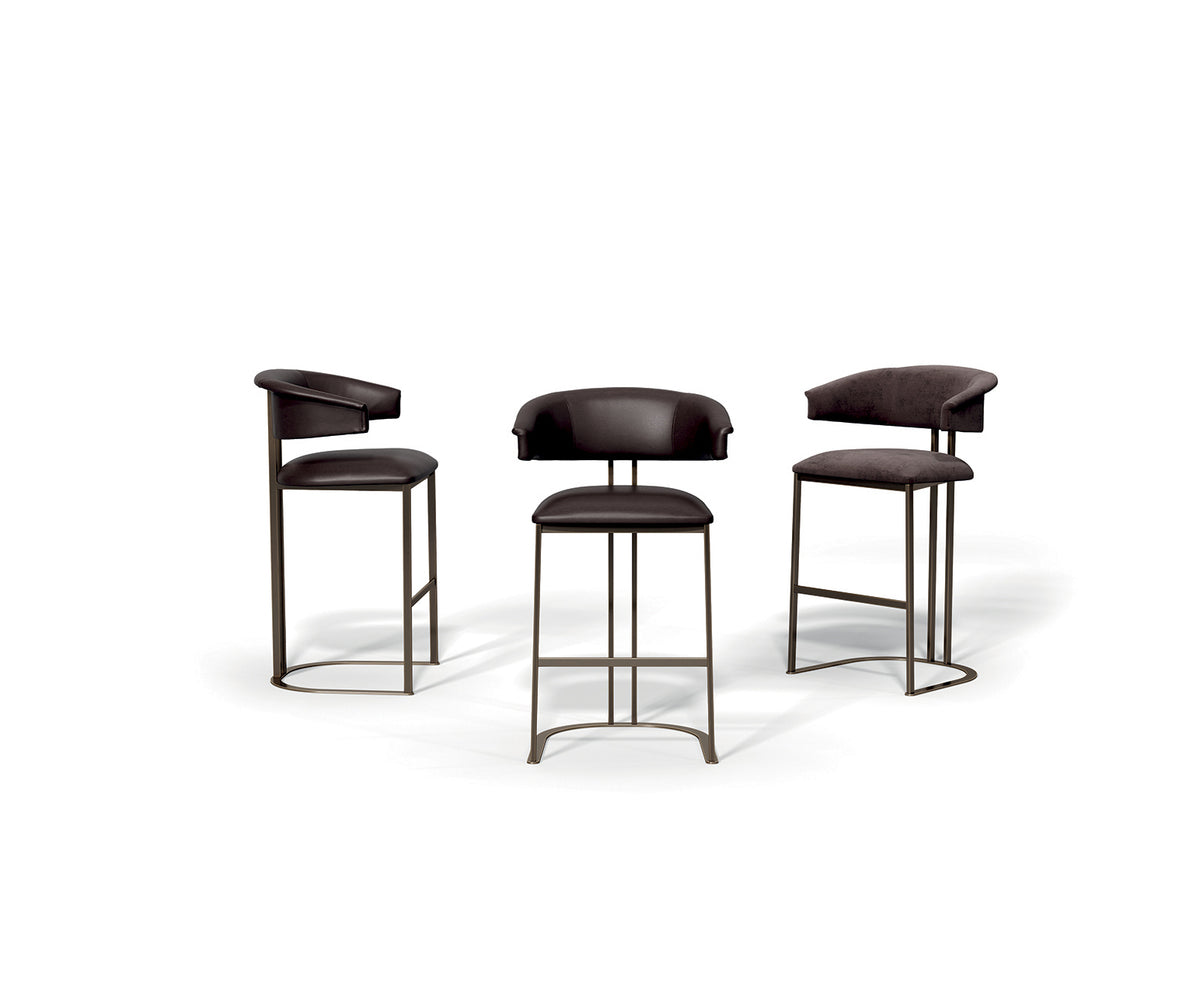 Contemporary Kyo Stool by Emmemobili, Italian craftsmanship – Casa Design Group