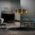 Lais Pendant Light in Hand-Oxidized Antique Brass by Angela Ardisson for Baxter | Casa Design Group