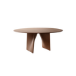 Lambda Dining Table with sculptural folded base and elegant contemporary finishes by Rimadesio | Casa Design Group
