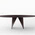 Lambda Dining Table with sculptural folded base and elegant contemporary finishes by Rimadesio | Casa Design Group