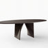 Lambda Dining Table with sculptural folded base and elegant contemporary finishes by Rimadesio | Casa Design Group