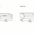 High End Law Sofa Bed by Meridiani Casa Design Group