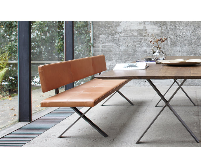 LAX Bench by More Möbel designed by Gil Coste.