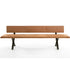 LAX Bench by More Möbel designed by Gil Coste.