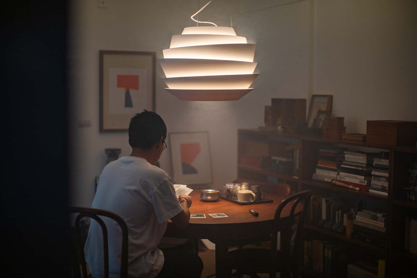 High End Le Soleil Suspension by Foscarini Casa Design Group