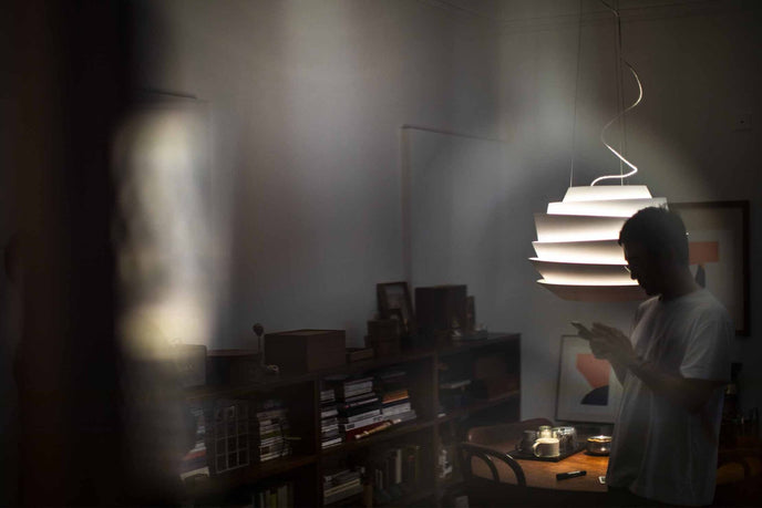 High End Le Soleil Suspension by Foscarini Casa Design Group