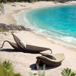 Organic Leaf Beach Chair by Dedon | Sculptural Outdoor Lounger by Frank Ligthart | Casa Design Group